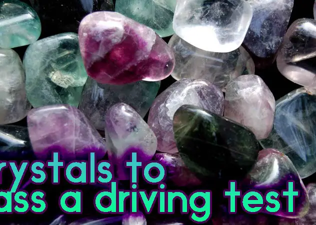 crystals for driving test
