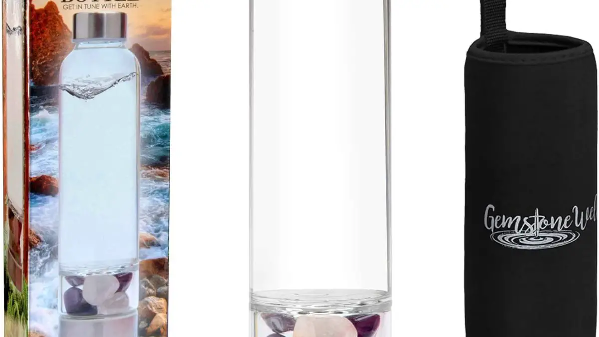 best crystal water bottle